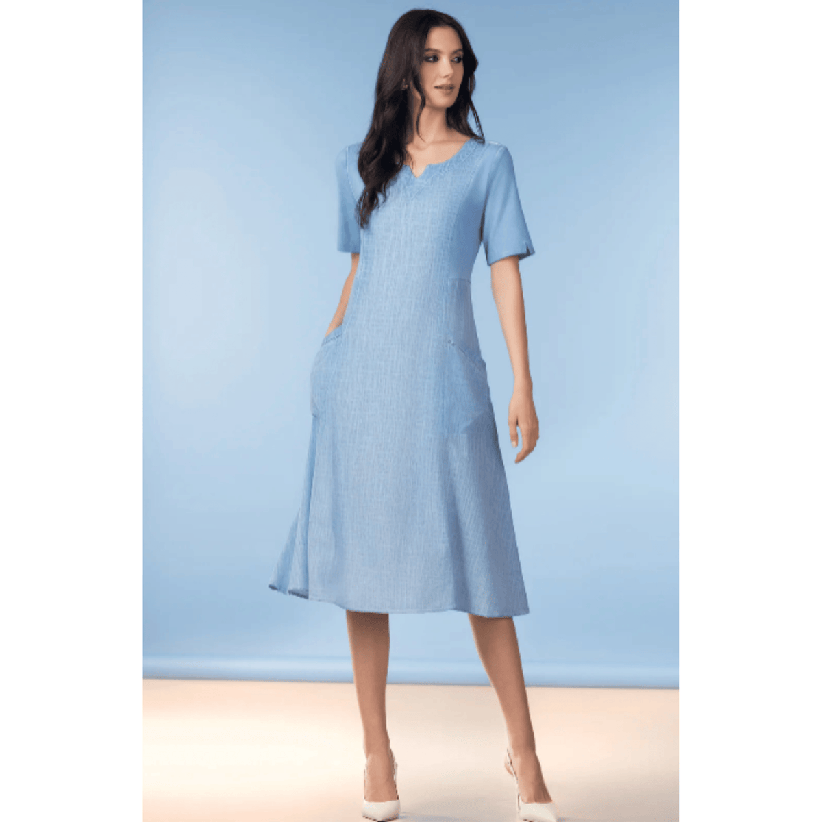 Morisette Dress | Blue