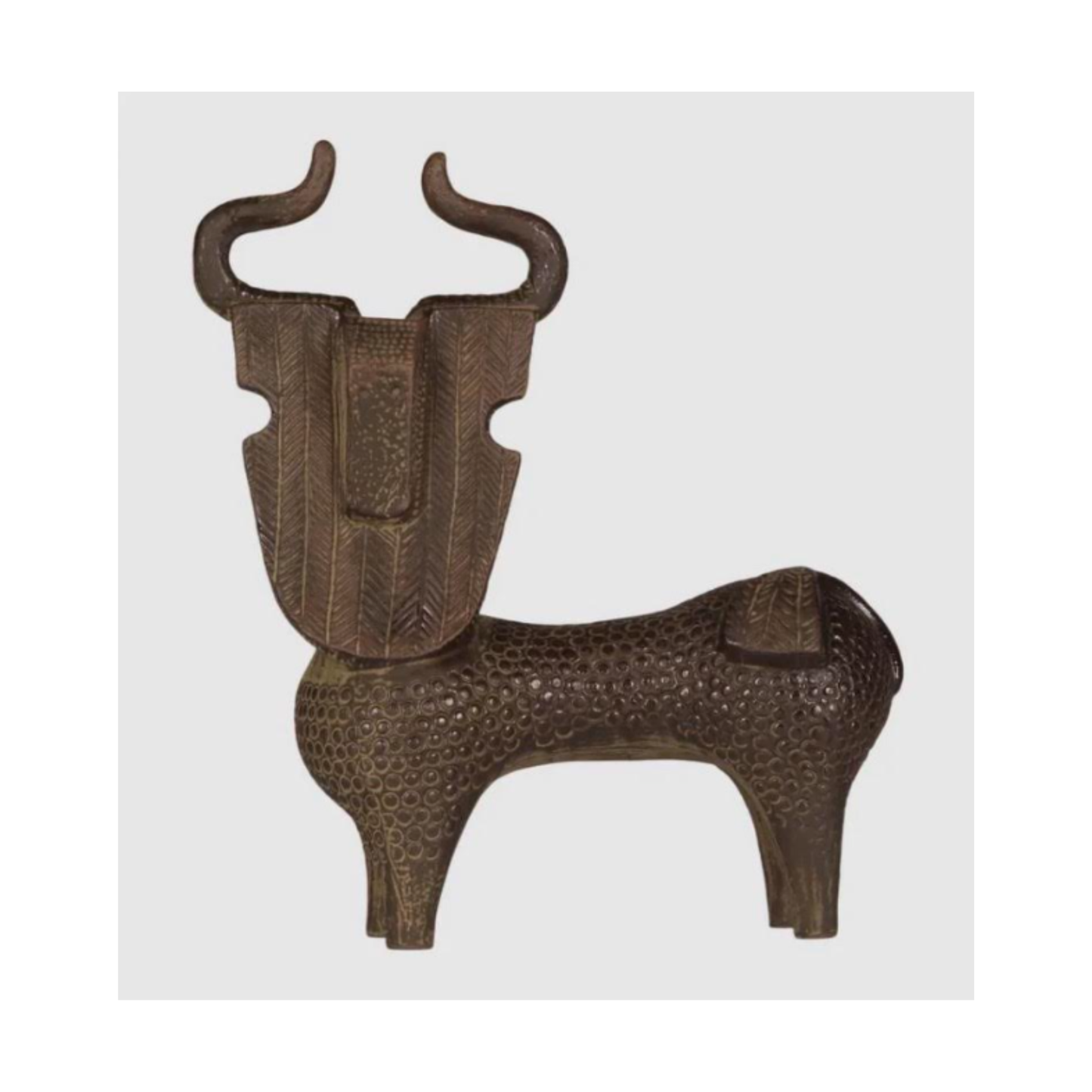 Bruno Buffalo Tall Sculpture | PICK-UP INSTORE ONLY