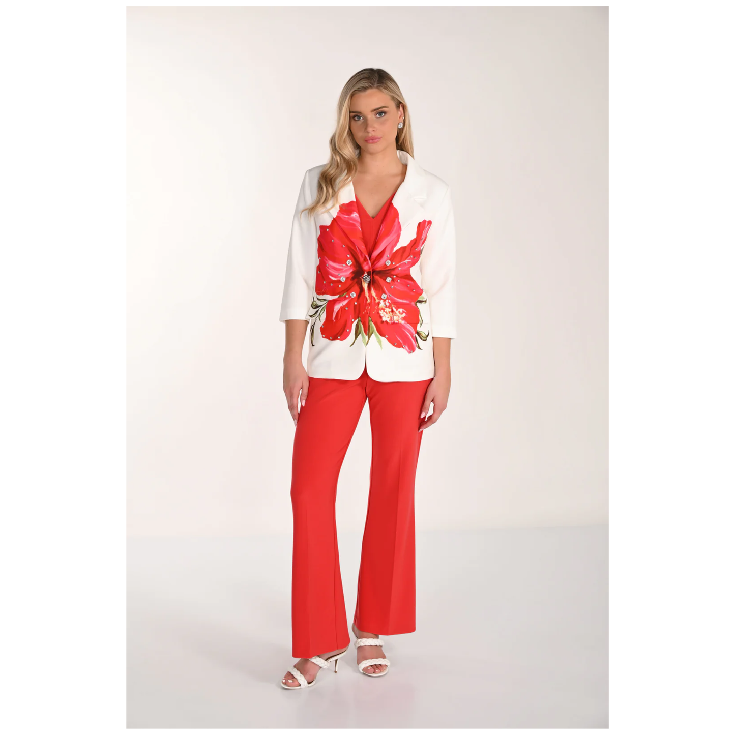 Passion Jacket | White/Lust