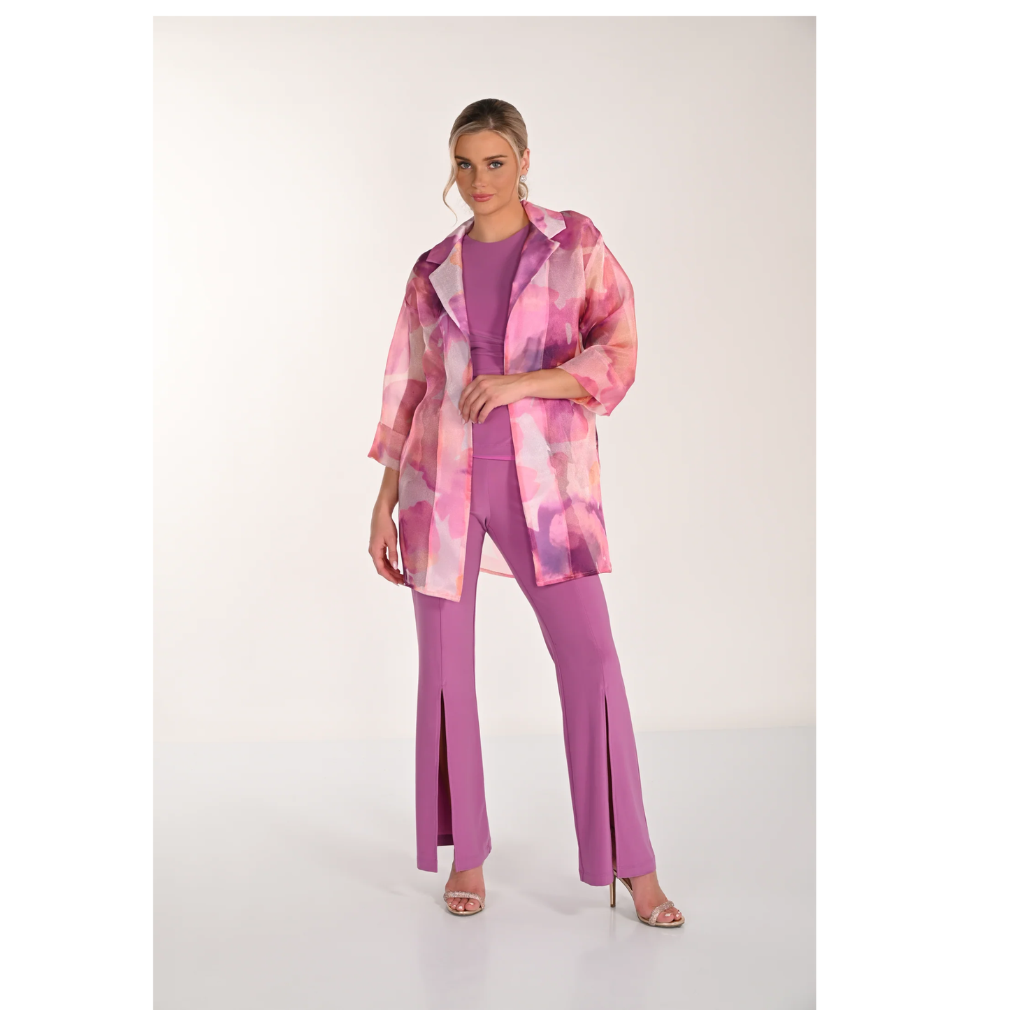 Arabella Jacket | Pink/Deep Rose