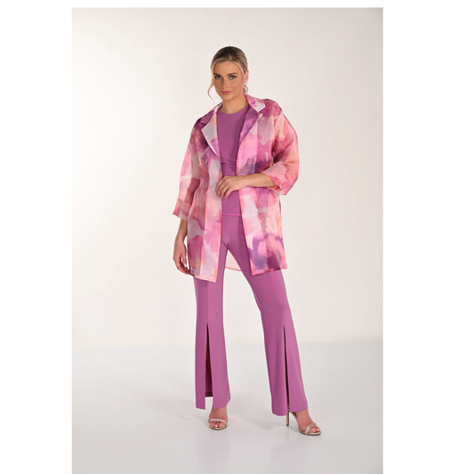 Arabella Jacket | Pink/Deep Rose
