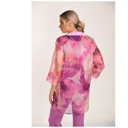 Arabella Jacket | Pink/Deep Rose