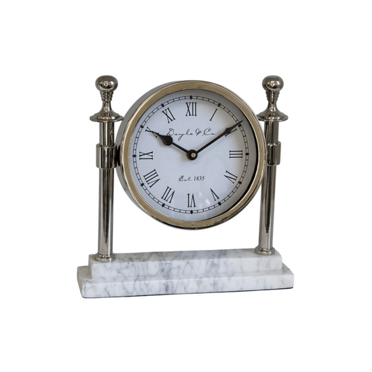 Buckingham Clock | Silver | PICKUP INSTORE ONLY