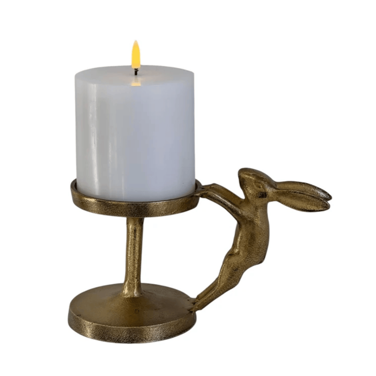 Climbing Bunny Candle Holder | Gold | PICKUP INSTORE ONLY