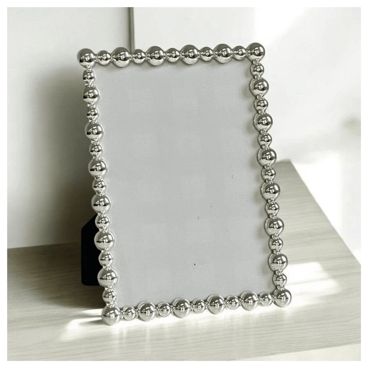 Circ Ball Photo Frame | 4x6 Silver | PICKUP INSTORE ONLY