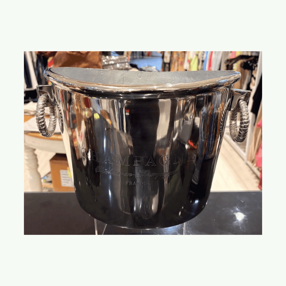 Twist Ring Oval Champagne Bucket | PICKUP INSTORE ONLY