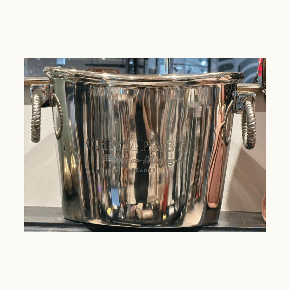 Twist Ring Oval Champagne Bucket | PICKUP INSTORE ONLY