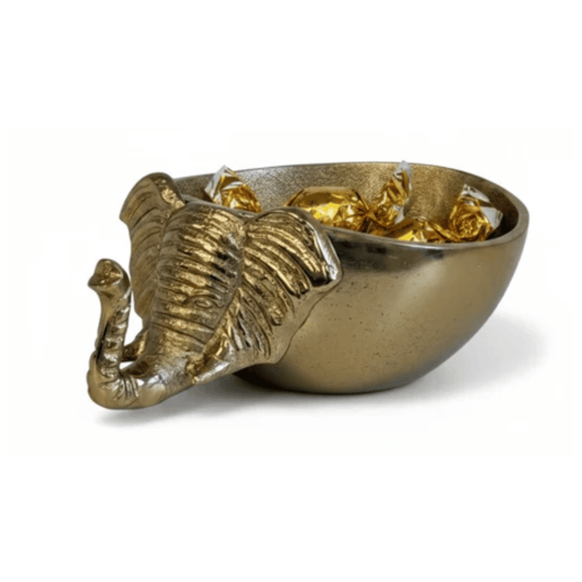 Elfie Elephant Bowl | Gold | PICKUP INSTORE ONLY