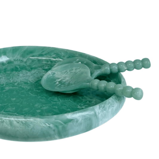 Organc Resin Salad Servers | Green | PICKUP INSTORE ONLY