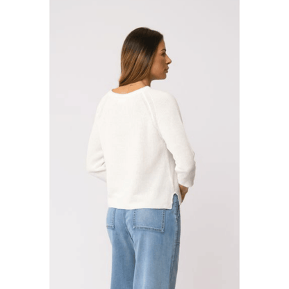 Loop Me In Knit Sweater | Vanilla