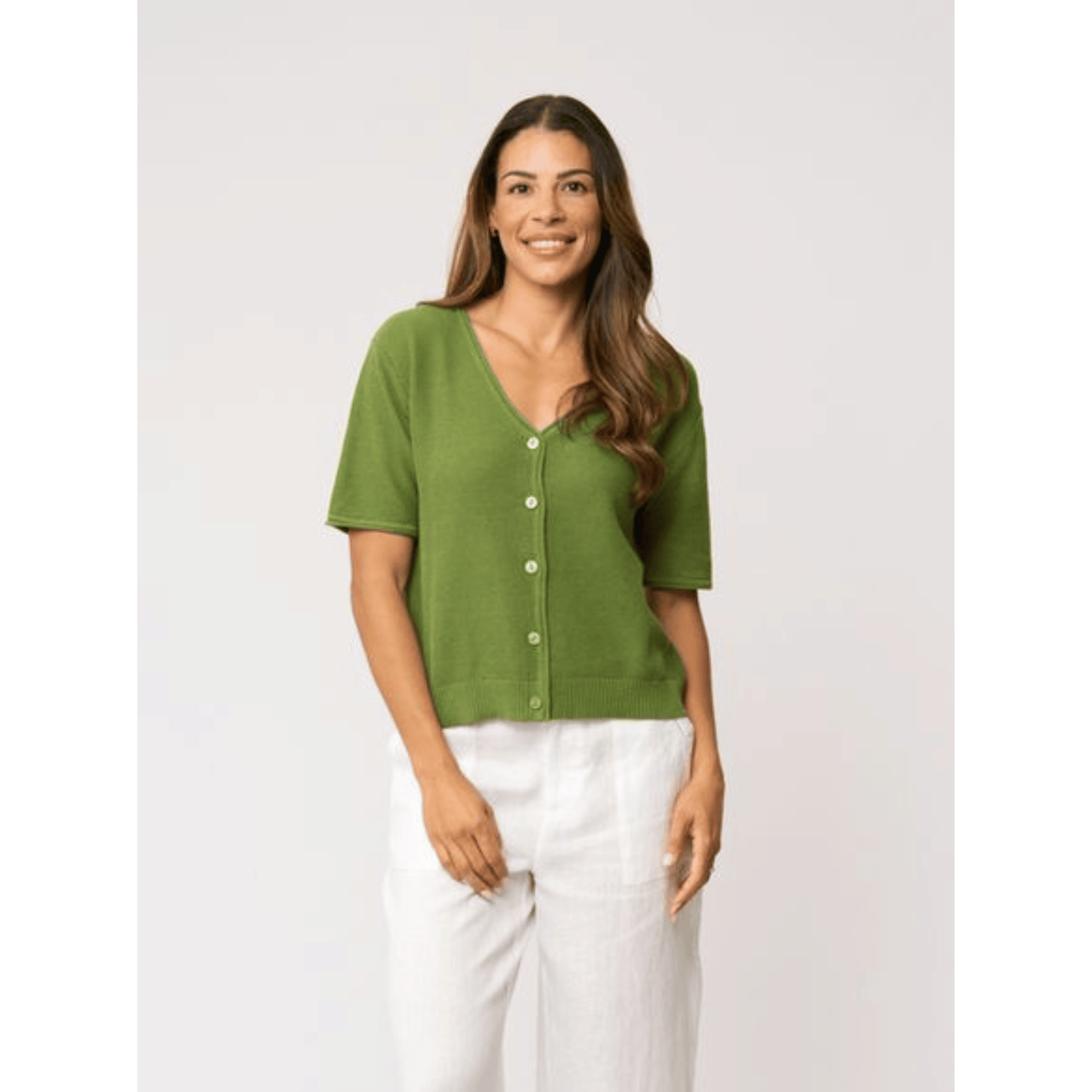 Bee-Lieve It Cardi | Celery