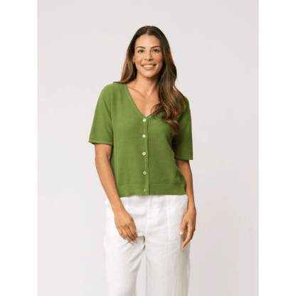 Bee-Lieve It Cardi | Celery