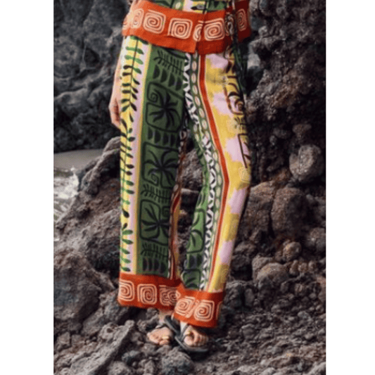 Feature Act Pant | Palm Line | Foil | Sale No Return