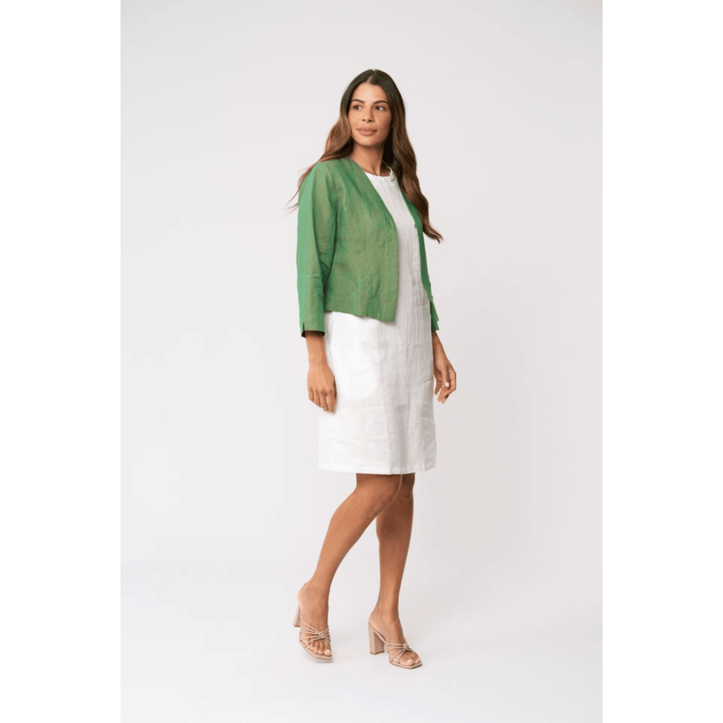 Gather Again Jacket | Opal
