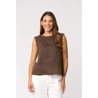Frill Of It Top | Cocoa