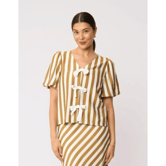Stripe Right Top | Glided Stripe