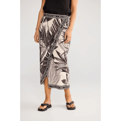 Ocean Sarong Skirt | Sunset Palm - Holiday