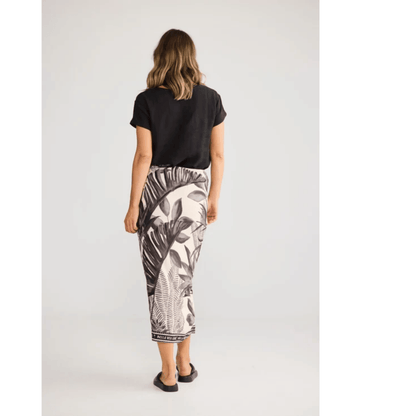 Ocean Sarong Skirt | Sunset Palm - Holiday