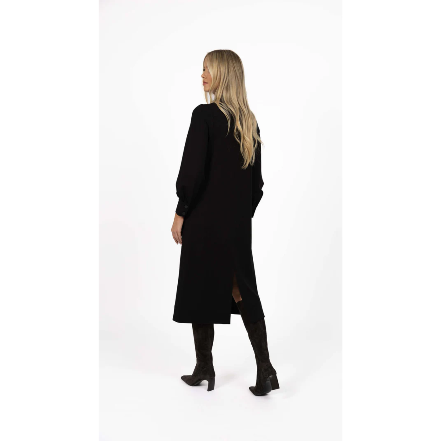 Dune Midi Dress | Navy