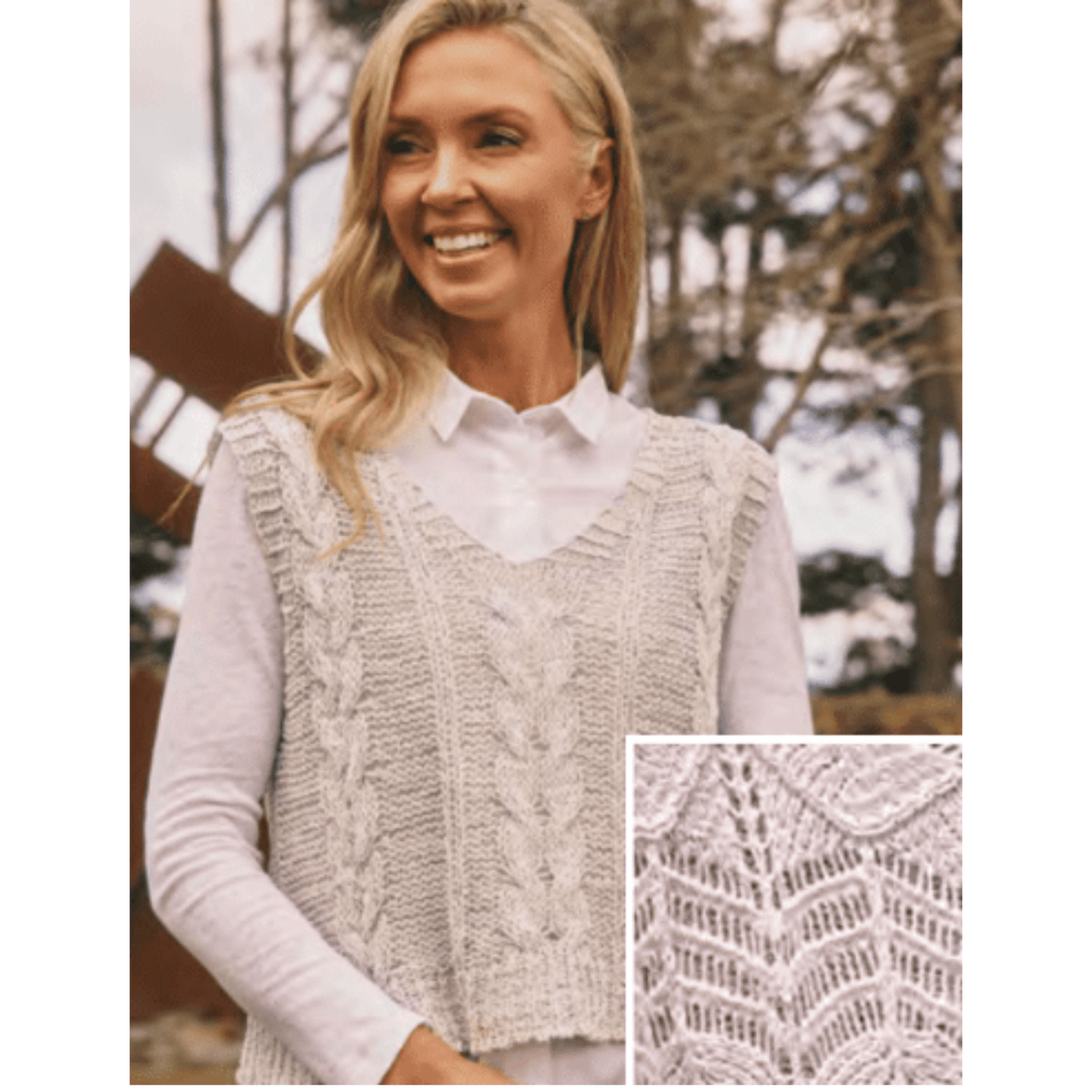 Josie Vest | Beige - Italian Star