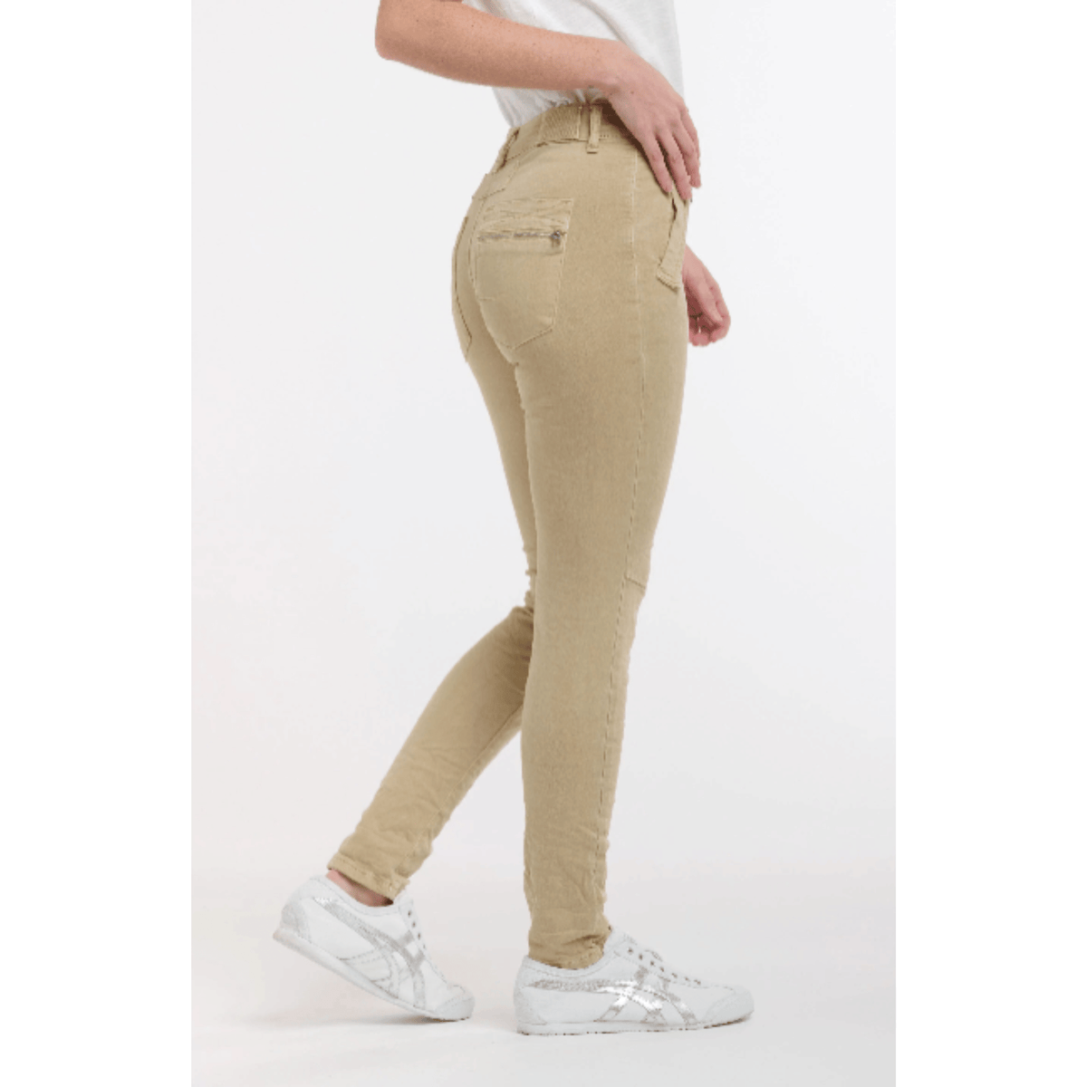 Italian Star - 4 Button Jean | Clay