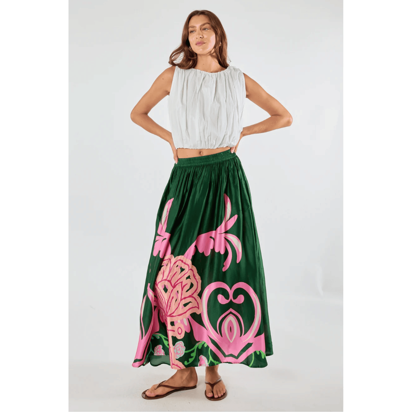 Fontes Skirt | Olive | Itami