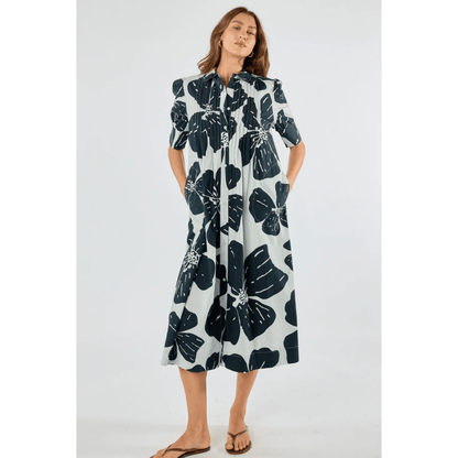 St Jean Midi Dress | White | Itami