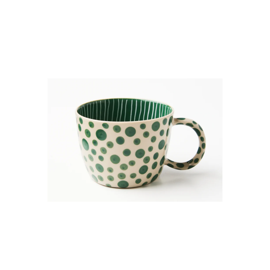 Chino Green Spot Mug | PICK-UP INSTORE ONLY