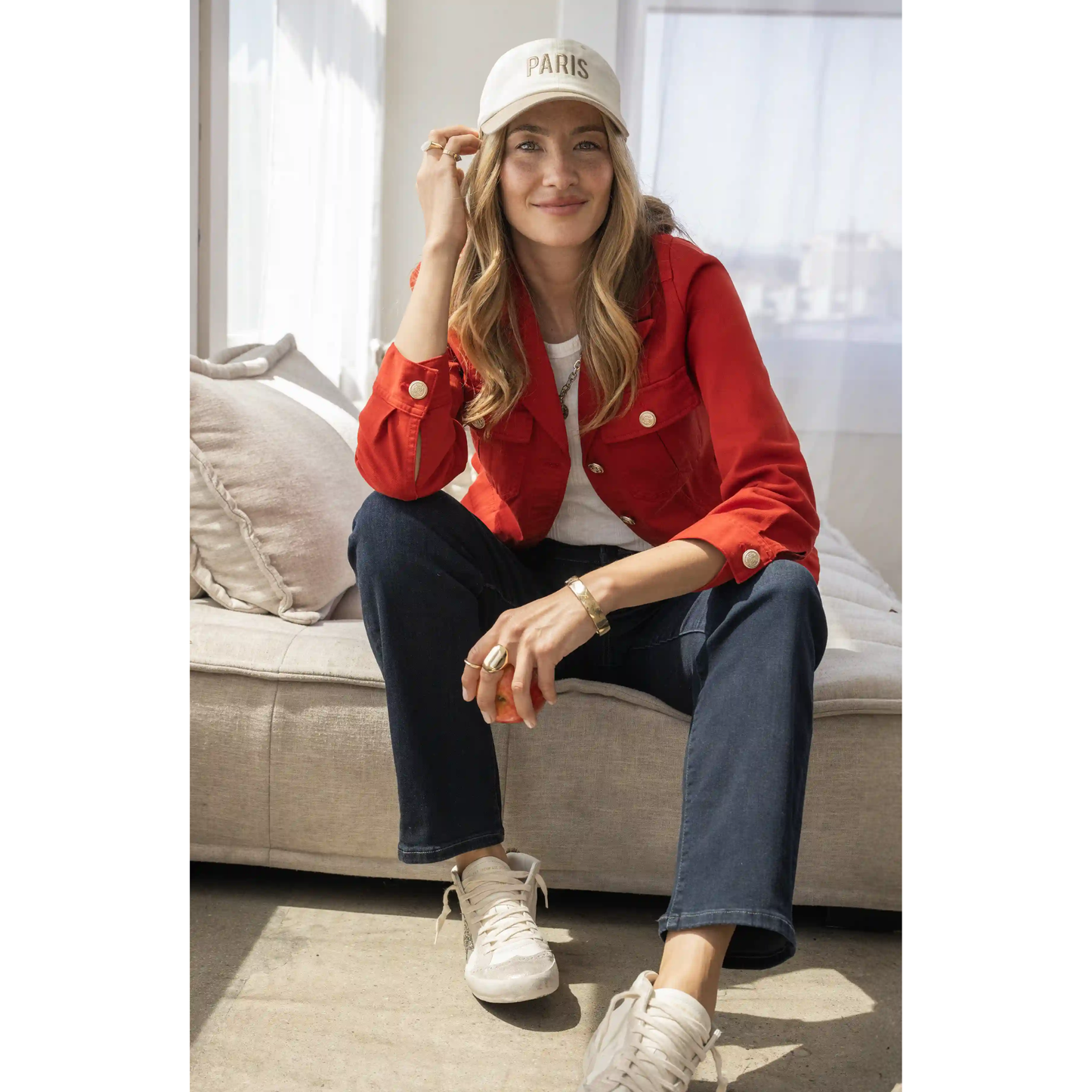 Chicago Jacket | Fire Brick
