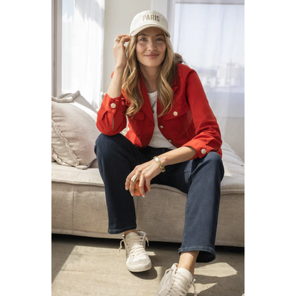Chicago Jacket | Fire Brick