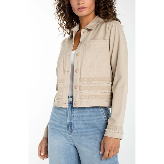Alice Jacket | Safari Sand