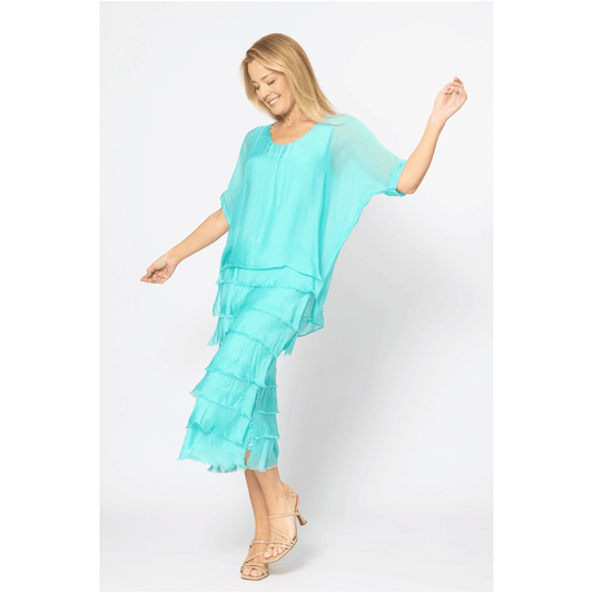 Mojacar Dress | Acqua | La Strada