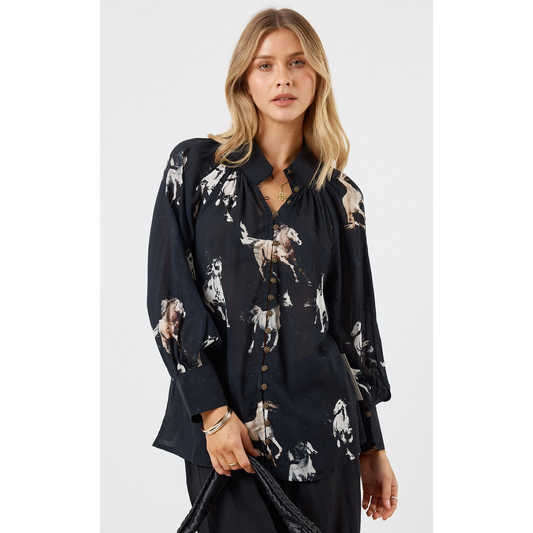 Mustang Shirt | Licorice