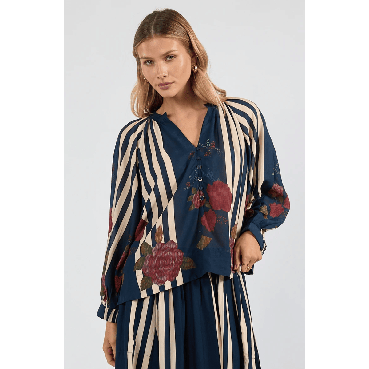 Sandos Top | Navy - LulaSoul