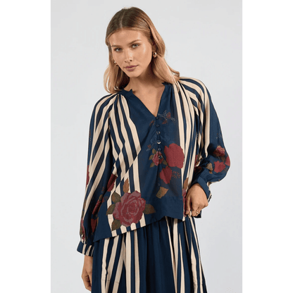 Sandos Top | Navy - LulaSoul
