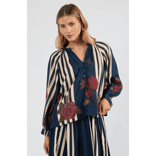 Sandos Top | Navy - LulaSoul