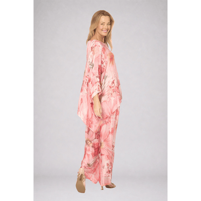 Ronda Top | Floral Pink | La Strada