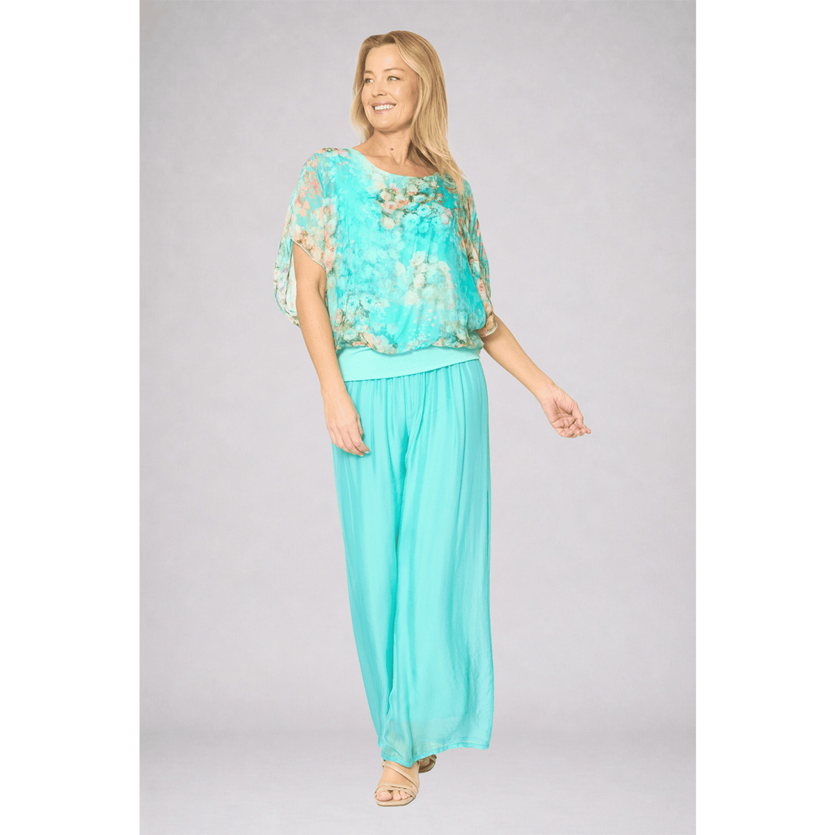 Deia Pants | Tiffany | La Strada