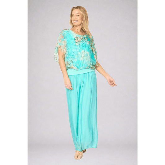 Deia Pants | Tiffany | La Strada