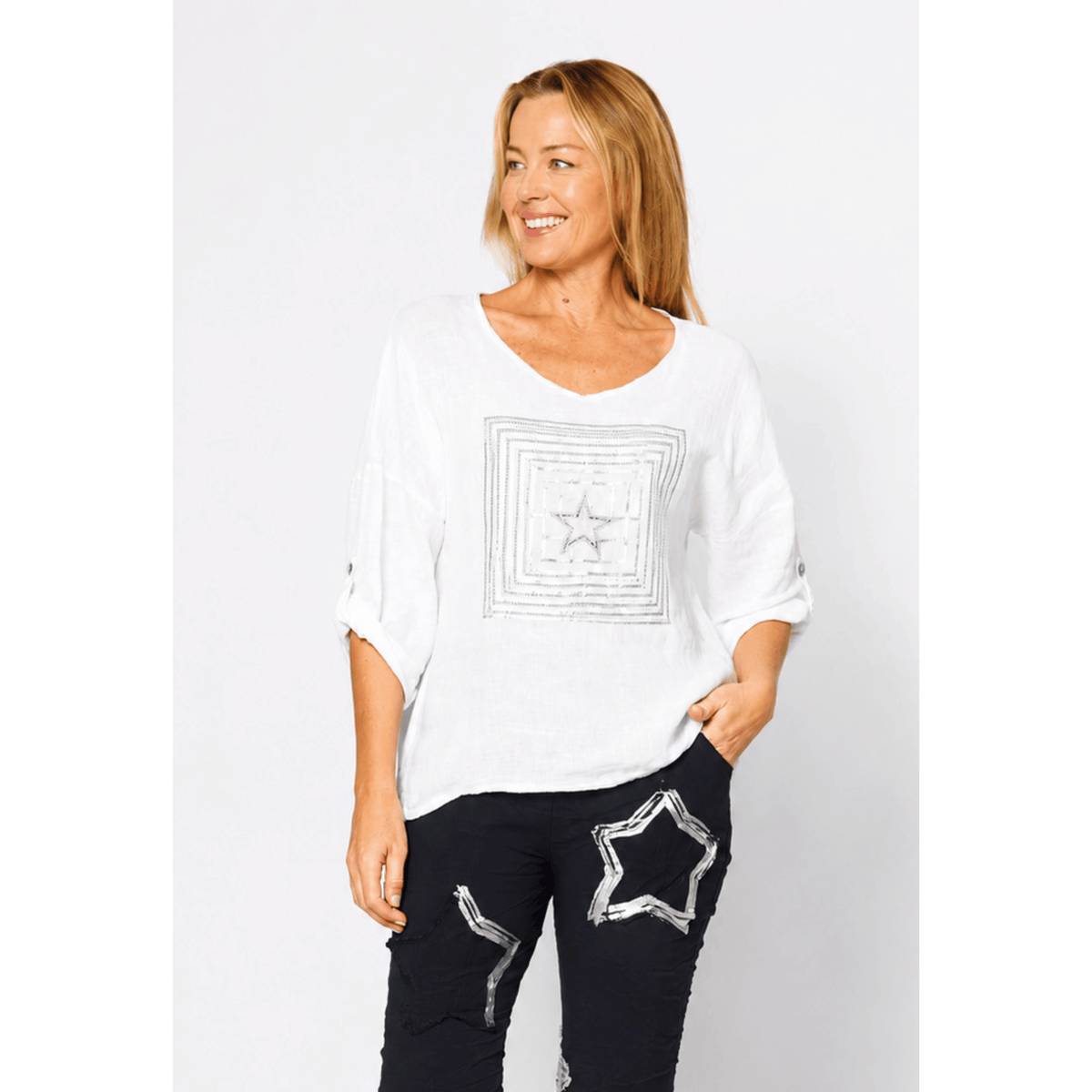 Solobran Top | White | La Strada