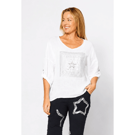 Solobran Top | White | La Strada