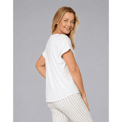 Malaga Top | White | La Strada