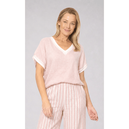 Besalu Top | Rosa | La Strada