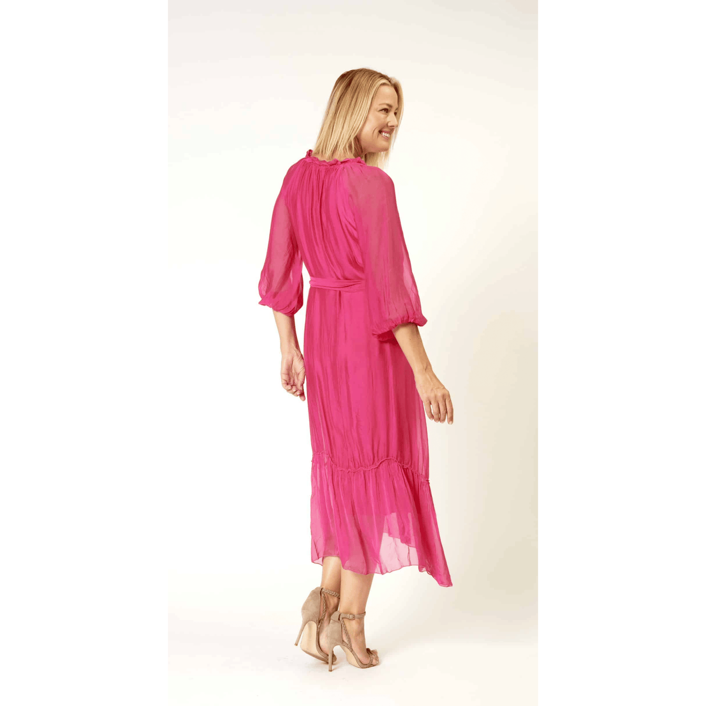 Greta Dress | Raspberry