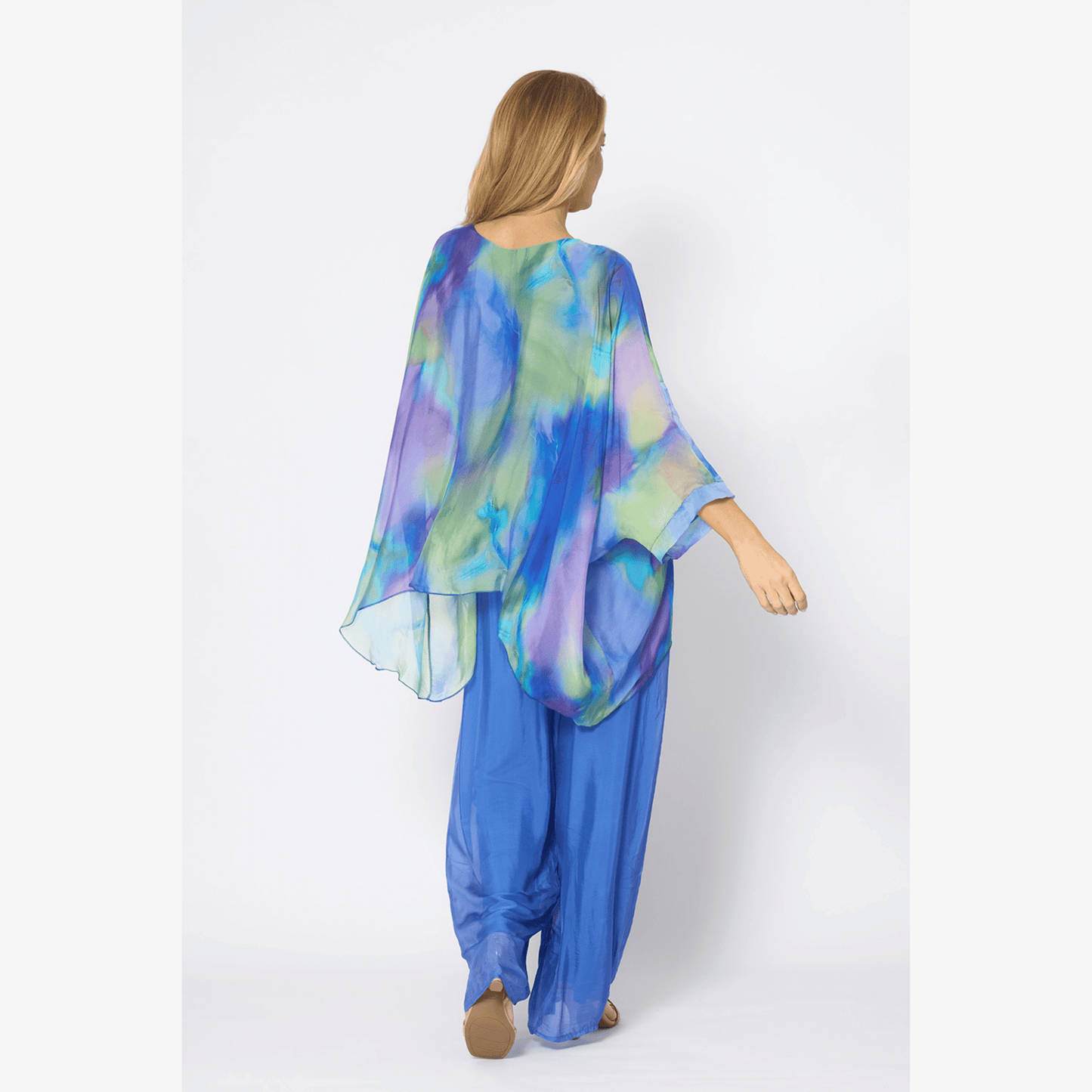 Ogden Kaftan Top | Cobalt