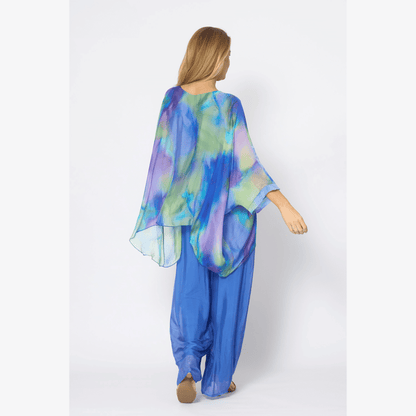 Ogden Kaftan Top | Cobalt