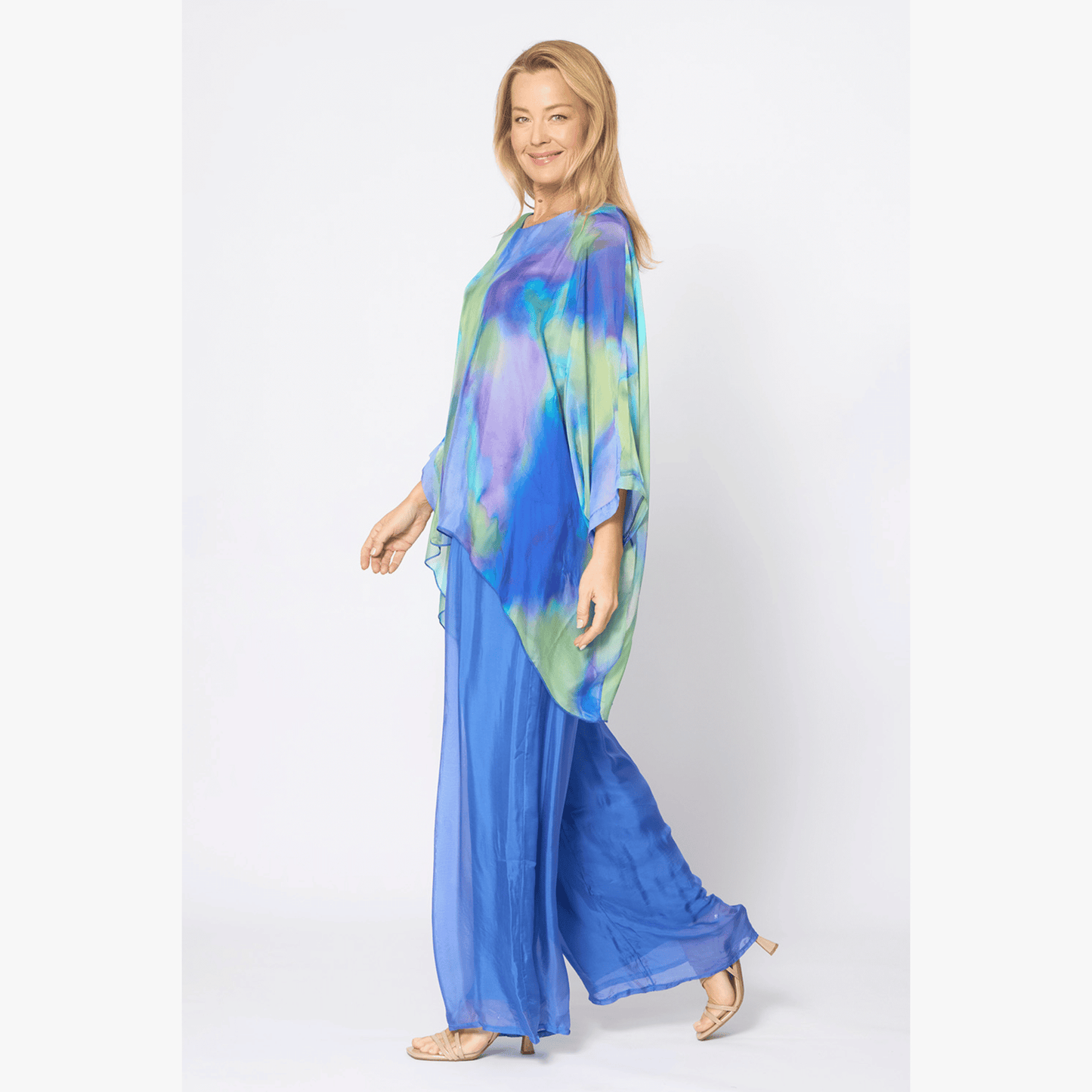 Ogden Kaftan Top | Cobalt