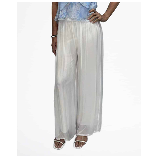 Menorca Pant | White