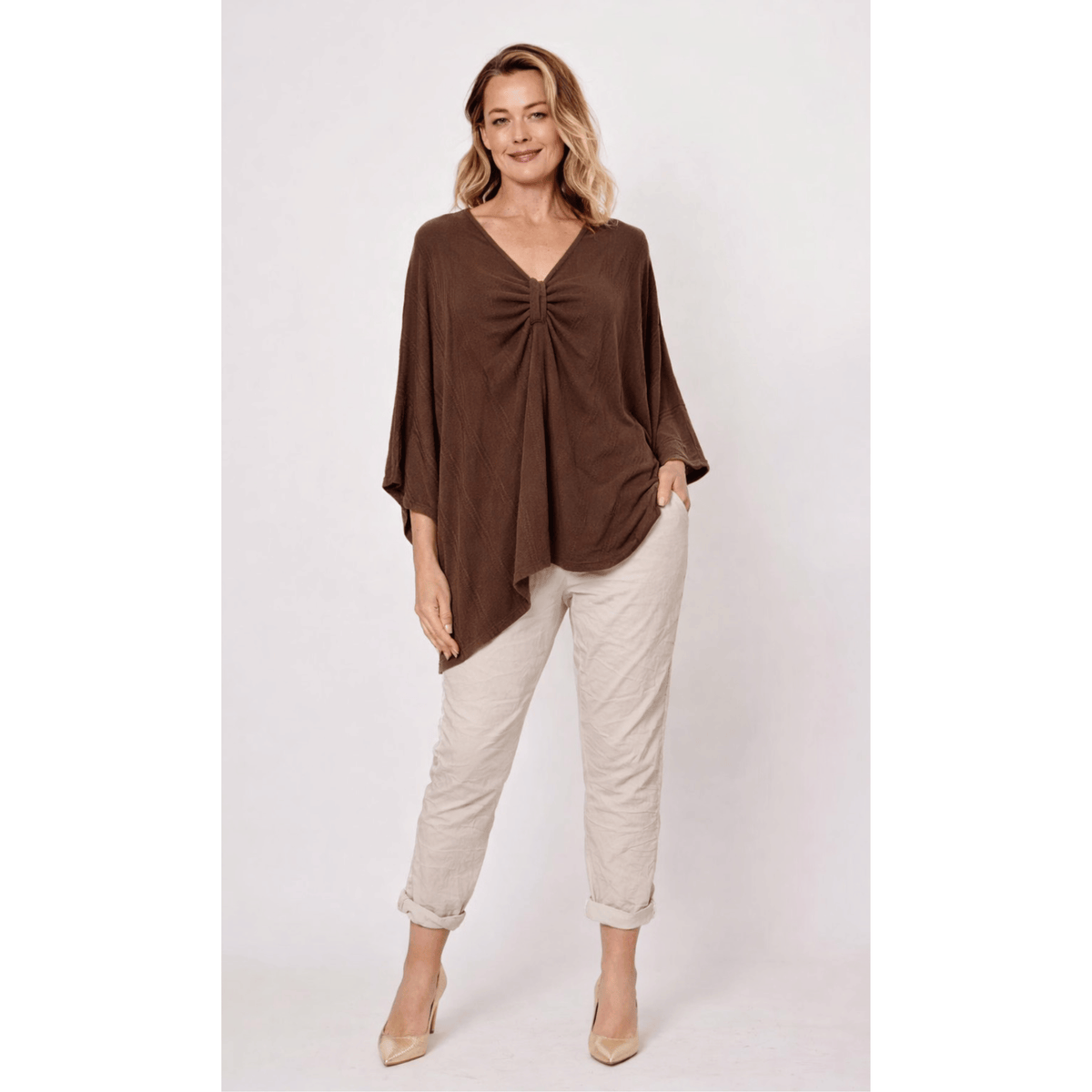 Gallen Pant | Beige | La Strada