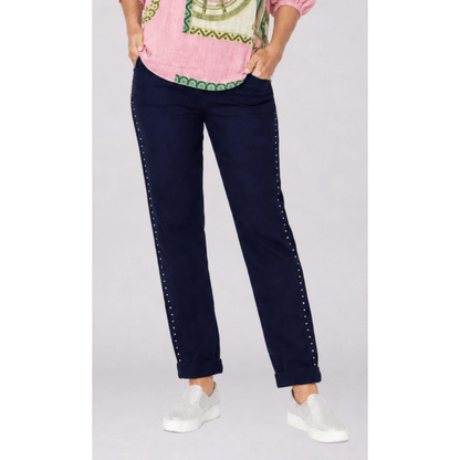 Gallen Pant | Navy | La Strada
